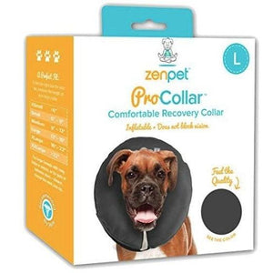 ZenPet Pro-Collar Inflatable Recovery Collar-Dog-ZenPet-Large - 1 count-