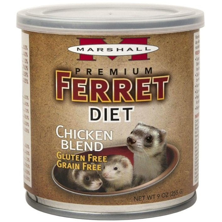 Marshall Premium Ferret Diet Chicken Entrée-Small Pet-Marshall-9 oz-