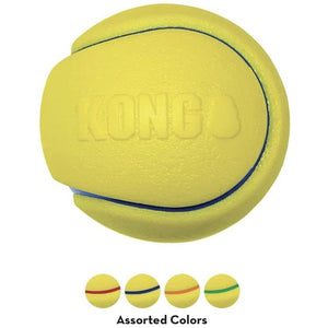 KONG Squeezz Tennis Ball Assorted Colors-Dog-KONG-Large - 1 count-