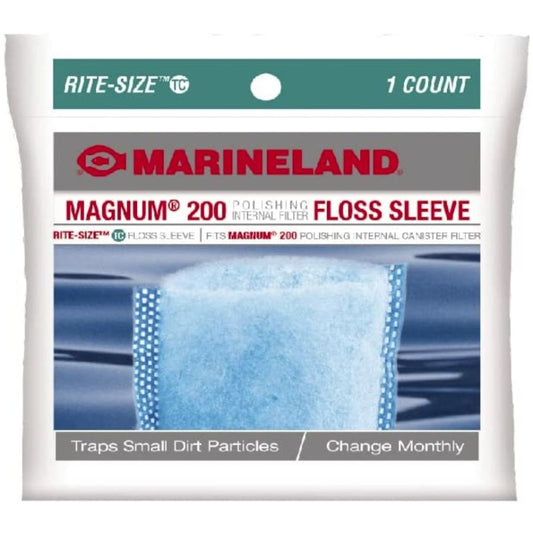 Marineland Rite-Size TC Floss Sleeve for Magnum 200 Polishing Internal Filters-Fish-Marineland-1 count-