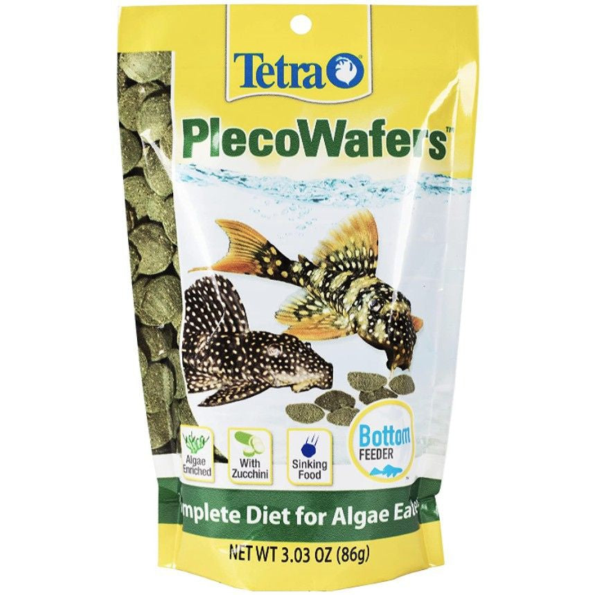 Tetra Pleco Wafers Complete Algae Eater Diet-Fish-Tetra-3.03 oz-