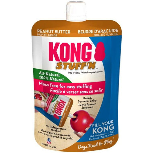 KONG Stuff'N All Natural Peanut Butter for Dogs-Dog-KONG-6 oz-