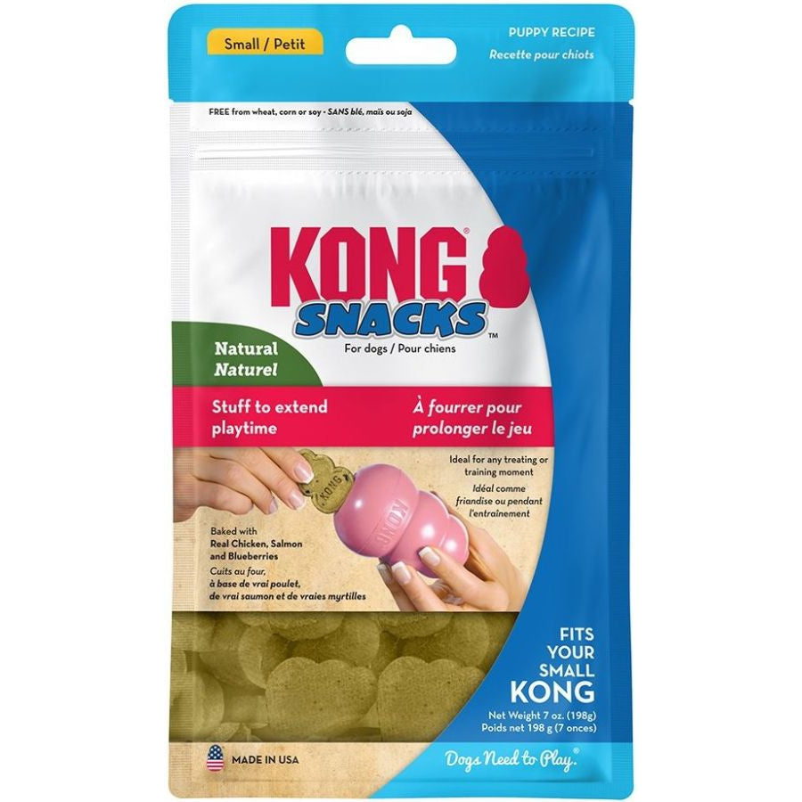 KONG Snacks Puppy Recipe Dog Treats Small-Dog-KONG-7 oz-