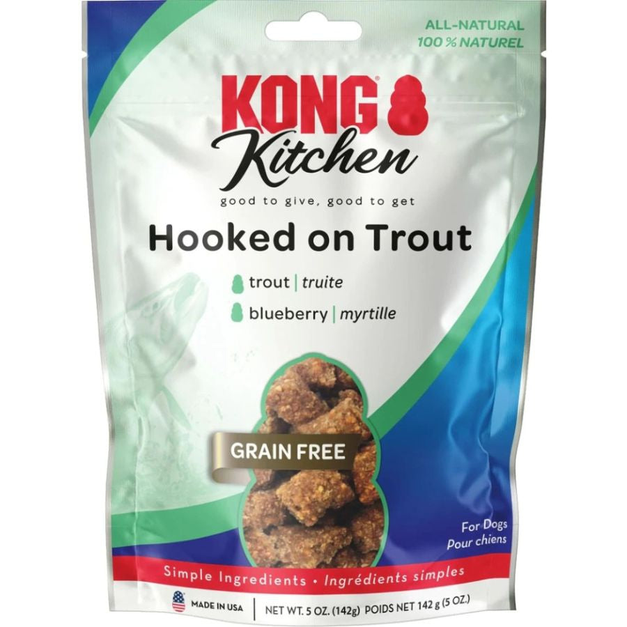 KONG Kitchen Hooked on Trout Dog Treat-Dog-KONG-5 oz-