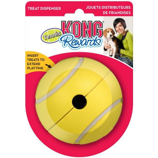 KONG Tennis Rewards Treat Dispenser Large Dog Toy-Dog-KONG-1 count-