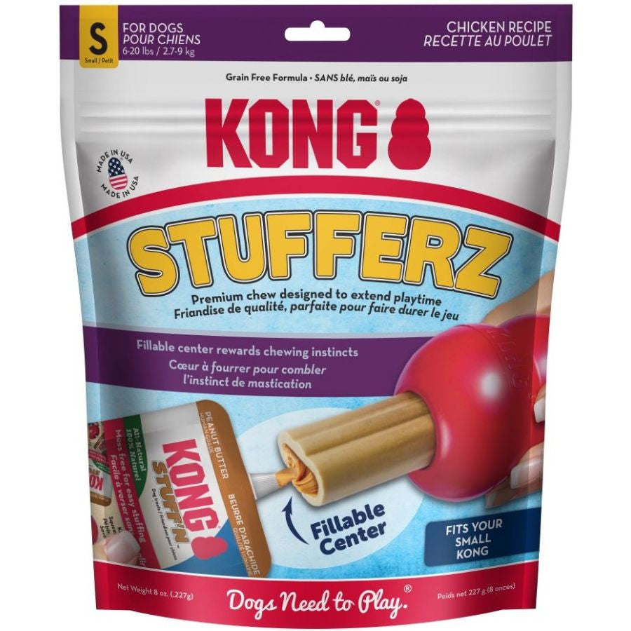 KONG Stufferz Chicken Recipe Dog Treats Small-Dog-KONG-8 oz-