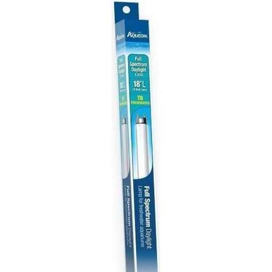 Aqueon T8 Daylight Fluorescent Lamp-Fish-Aqueon-18" - 15 watt-