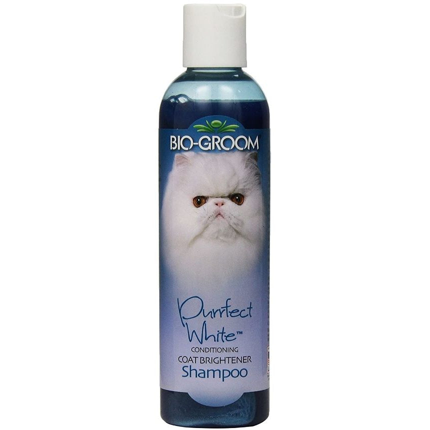 Bio Groom Purrfect White Cat Shampoo-Cat-Bio-Groom-8 oz-