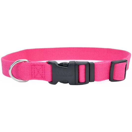 Coastal Pet New Earth Soy Adjustable Dog Collar Fuchsia-Dog-Coastal Pet-6-8''L x 3/8"W-