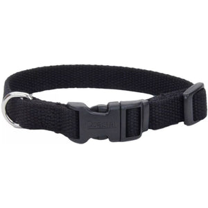 Coastal Pet New Earth Soy Adjustable Dog Collar Onyx Black-Dog-Coastal Pet-18-26"L x 1"W-
