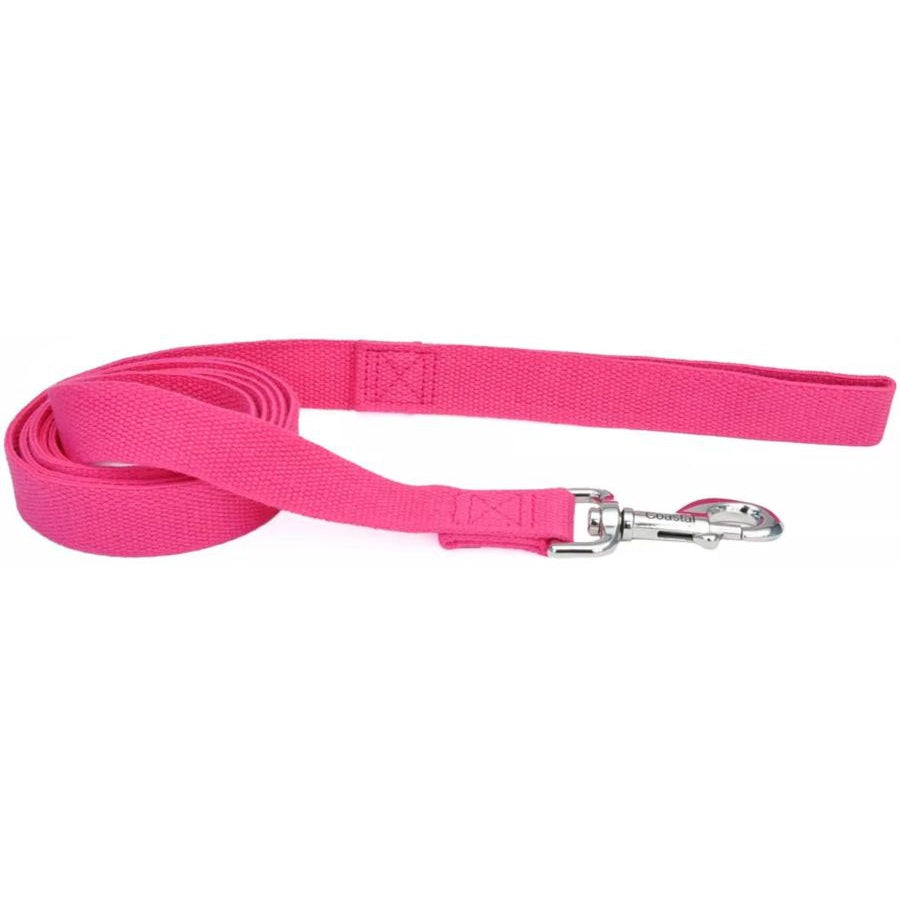 Coastal Pet New Earth Soy Dog Lead Fuchsia-Dog-Coastal Pet-6 feet x 1"W-