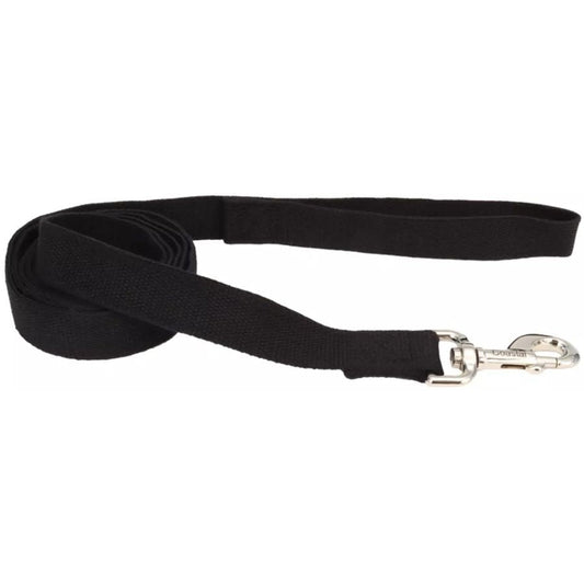 Coastal Pet New Earth Soy Dog Lead Onyx Black-Dog-Coastal Pet-6 feet x 1"W-