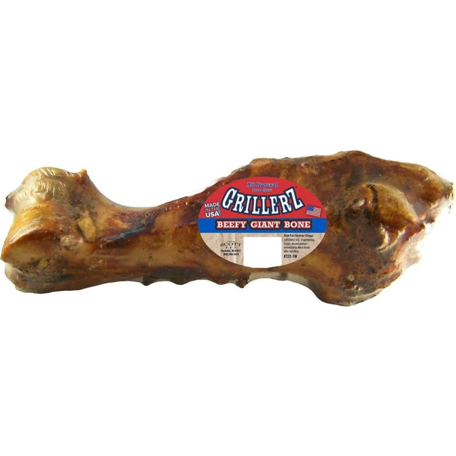 Grillerz Smoked Beefy Giant Bone Dog Treat-Dog-Scott Pet-1 count-