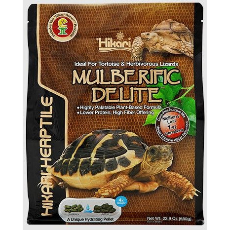 Hikari Herptile Mulberific Delite Tortoise Food-Reptile-Hikari-22.9 oz-