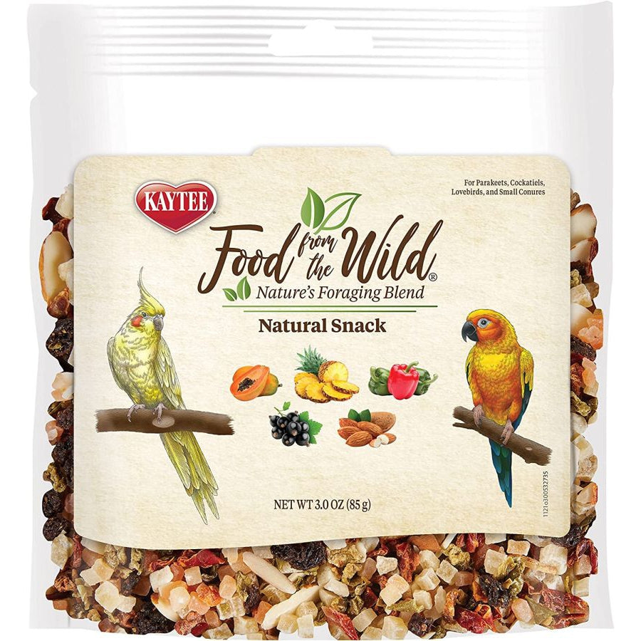 Kaytee Food From the Wild Natural Snack for Small Birds-Bird-Kaytee-3 oz-