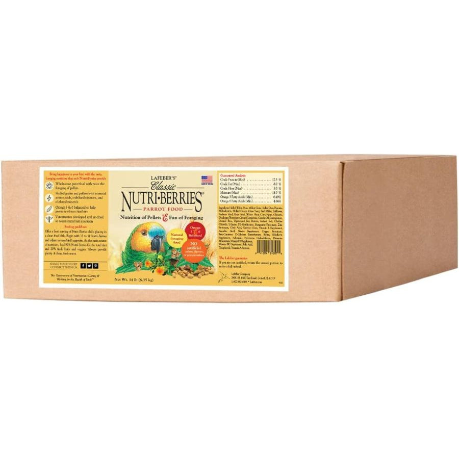 Lafeber Classic Nutri-Berries Parrot Food-Bird-Lafeber-14 lb-