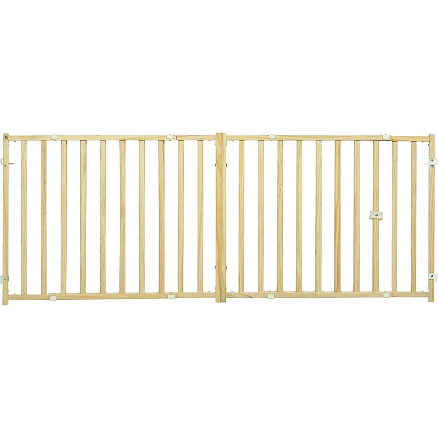 MidWest Extra Wide Swing Through Wood Gate 24" Tall-Dog-Mid West-1 count-