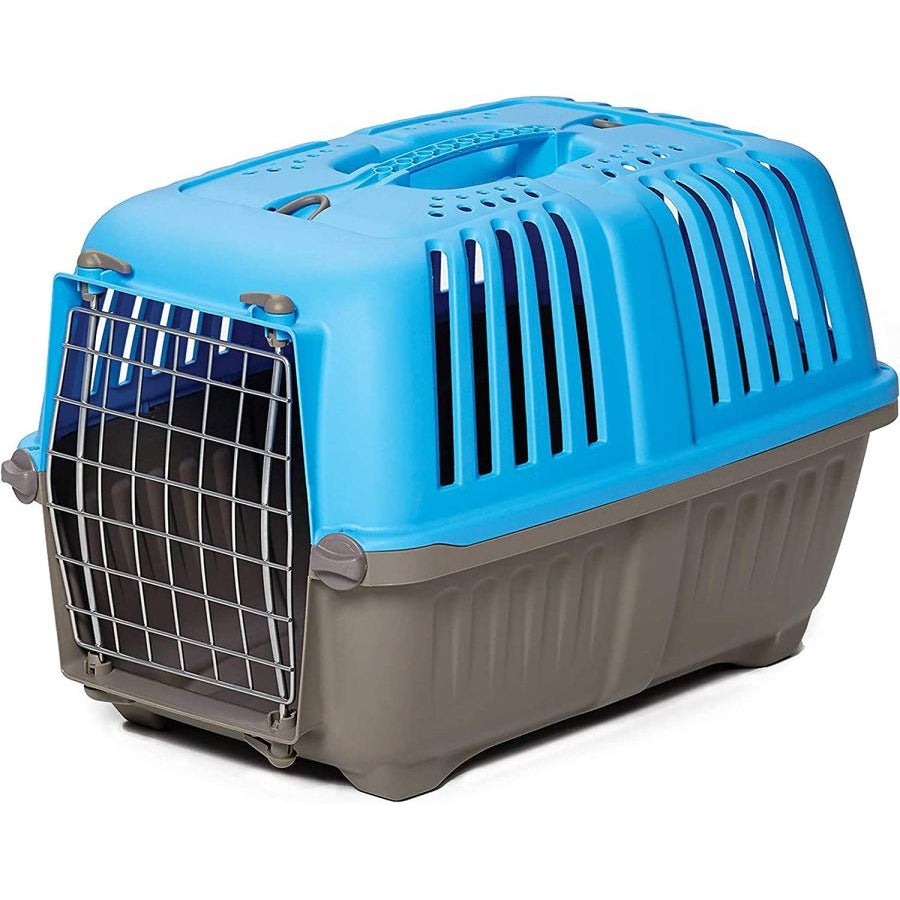 MidWest Spree Pet Carrier Blue Plastic Dog Carrier-Dog-Mid West-X-Small - 1 count-