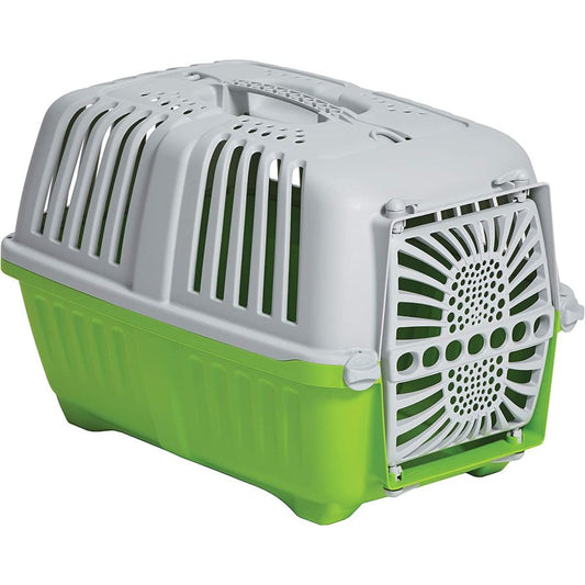 MidWest Spree Plastic Door Travel Carrier Green Pet Kennel-Dog-Mid West-X-Small - 1 count-