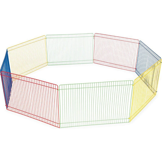 Prevue Multi-Color Small Pet Playpen for Small Pets-Small Pet-Prevue-1 count-