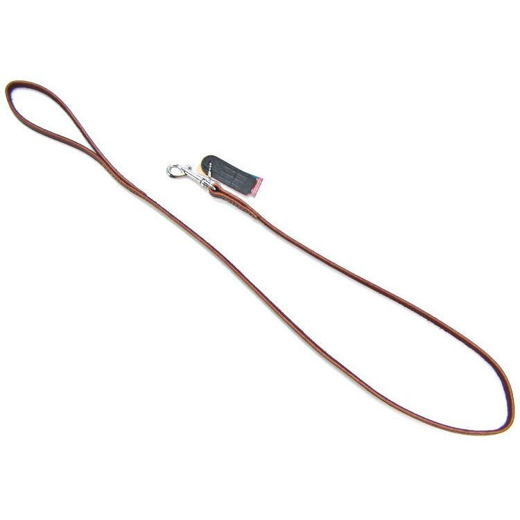 Circle T Latigo Leather Lead-Dog-Circle T Leather-4' Long x 3/8" Wide-
