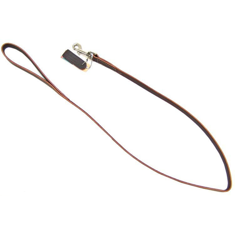 Circle T Latigo Leather Lead-Dog-Circle T Leather-4' Long x 3/4" Wide-