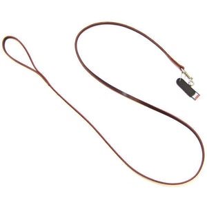 Circle T Latigo Leather Lead-Dog-Circle T Leather-6' Long x 3/8" Wide-