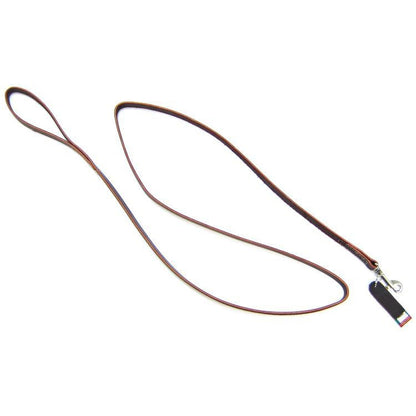 Circle T Latigo Leather Lead-Dog-Circle T Leather-6' Long x 5/8" Wide-