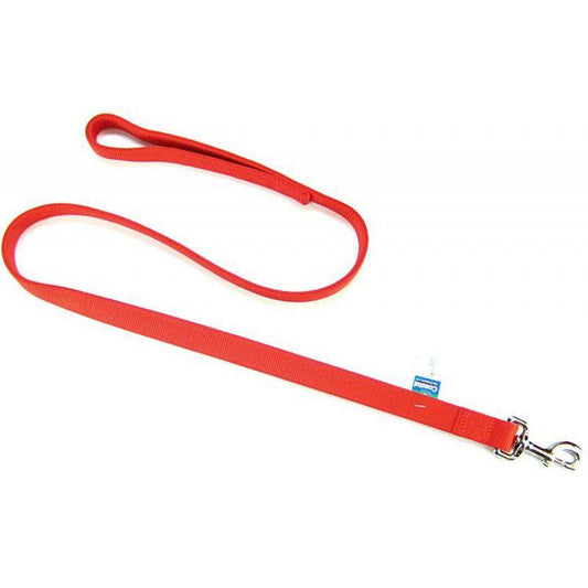 Coastal Pet Double Nylon Lead - Red-Dog-Coastal Pet-48" Long x 1" Wide-