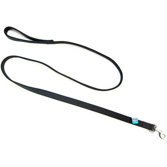 Coastal Pet Double Nylon Lead - Black-Dog-Coastal Pet-72" Long x 1" Wide-