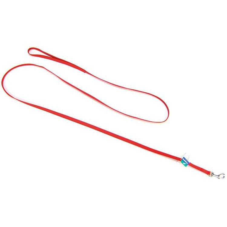 Coastal Pet Nylon Lead - Red-Dog-Coastal Pet-6' Long x 3/8" Wide-