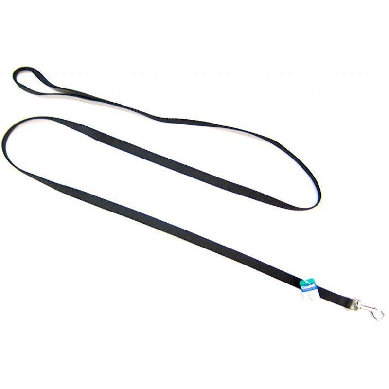 Coastal Pet Nylon Lead - Black-Dog-Coastal Pet-6' Long x 5/8" Wide-