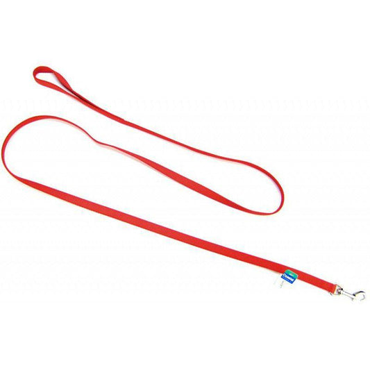 Coastal Pet Nylon Lead - Red-Dog-Coastal Pet-6' Long x 5/8" Wide-
