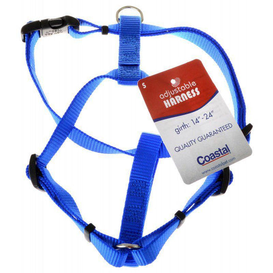 Tuff Collar Nylon Adjustable Harness - Blue-Animals & Pet Supplies-BimBimPet-