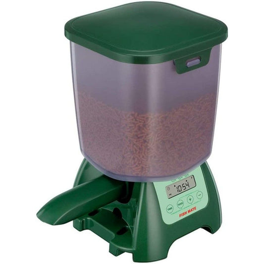 Fish Mate Pond Fish Feeder P7000-Fish-Fish Mate-Programable Holds Up To 6.5 lbs of food-