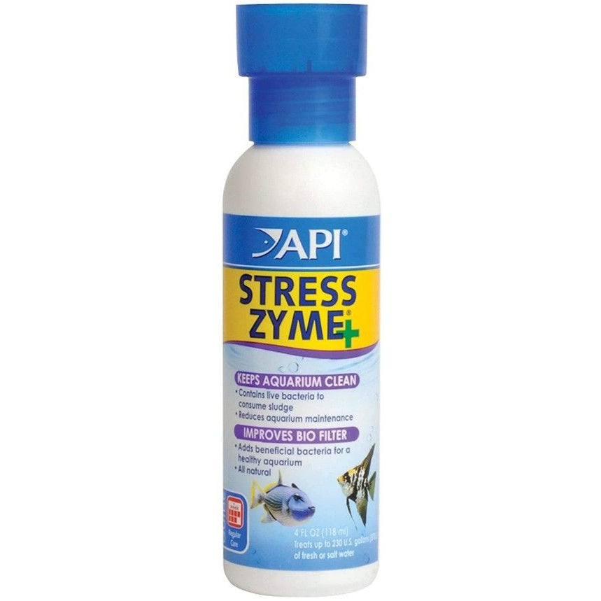 API Stress Zyme Plus-Fish-API-4 oz (Treats 240 Gallons)-