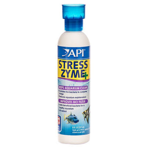 API Stress Zyme Plus-Fish-API-8 oz (Treats 480 Gallons)-