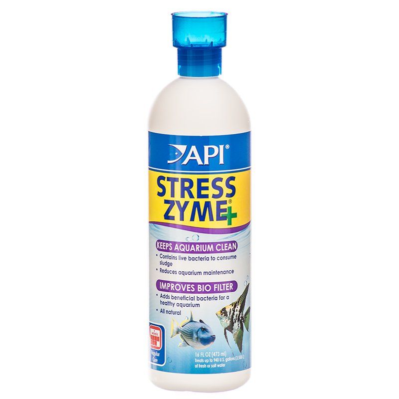API Stress Zyme Plus-Fish-API-16 oz (Treats 960 Gallons)-