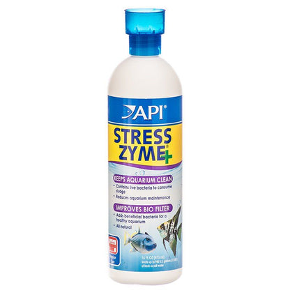 API Stress Zyme Plus-Fish-API-16 oz (Treats 960 Gallons)-