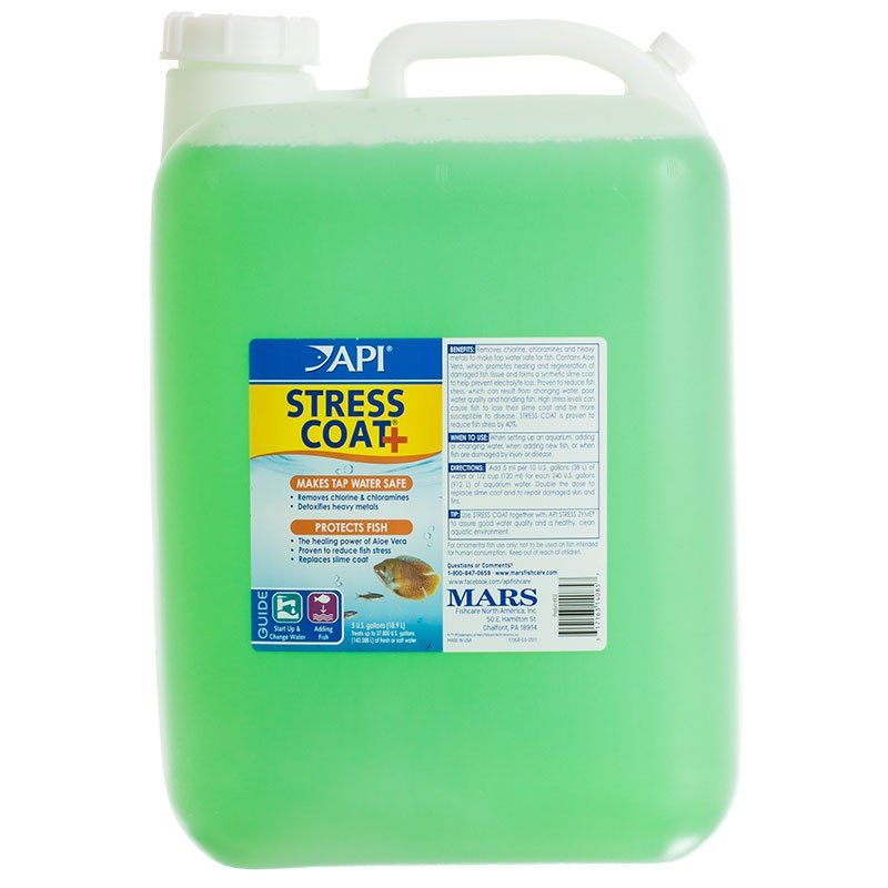 API Stress Coat Plus-Fish-API-5 Gallon (Treats 38,400 Gallons)-