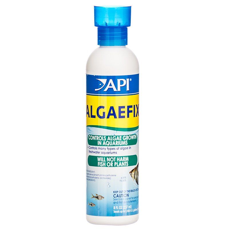 API AlgaeFix for Freshwater Aquariums-Fish-API-8 oz-