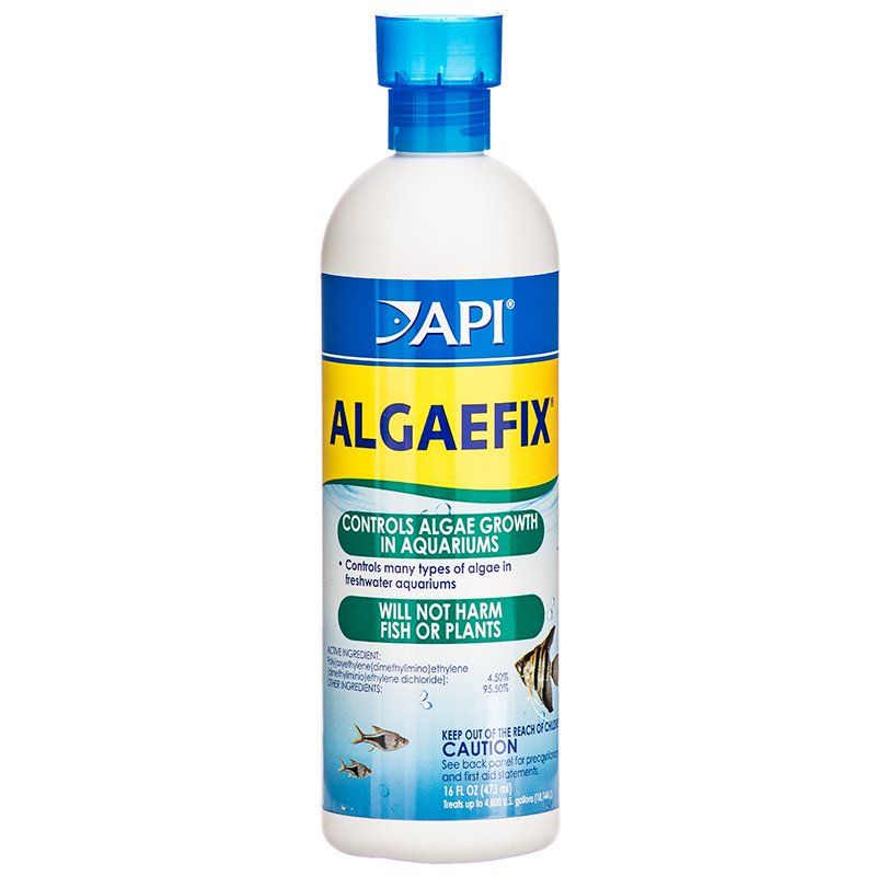 API AlgaeFix for Freshwater Aquariums-Fish-API-16 oz-