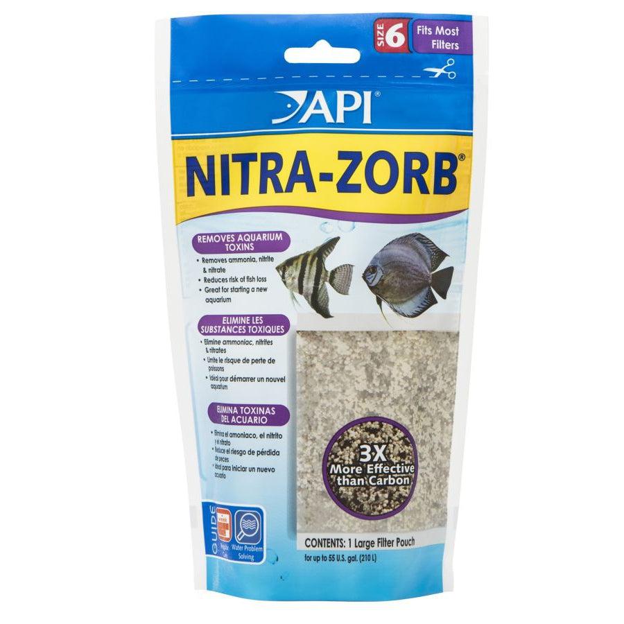 API Nitra-Zorb for API NexxFilter & Rena Smartfilter-Fish-API-Size 6 = 7.4 oz (Treats 55 Gallons)-