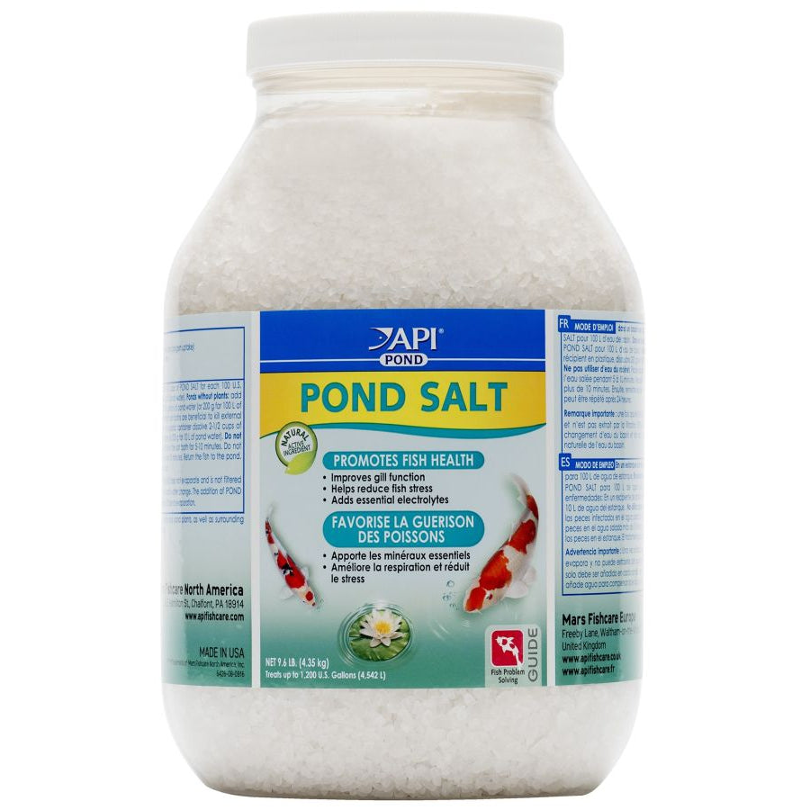 PondCare Pond Salt-Fish-Pond Care-9.6 lbs (Treats 1200 Gallons)-