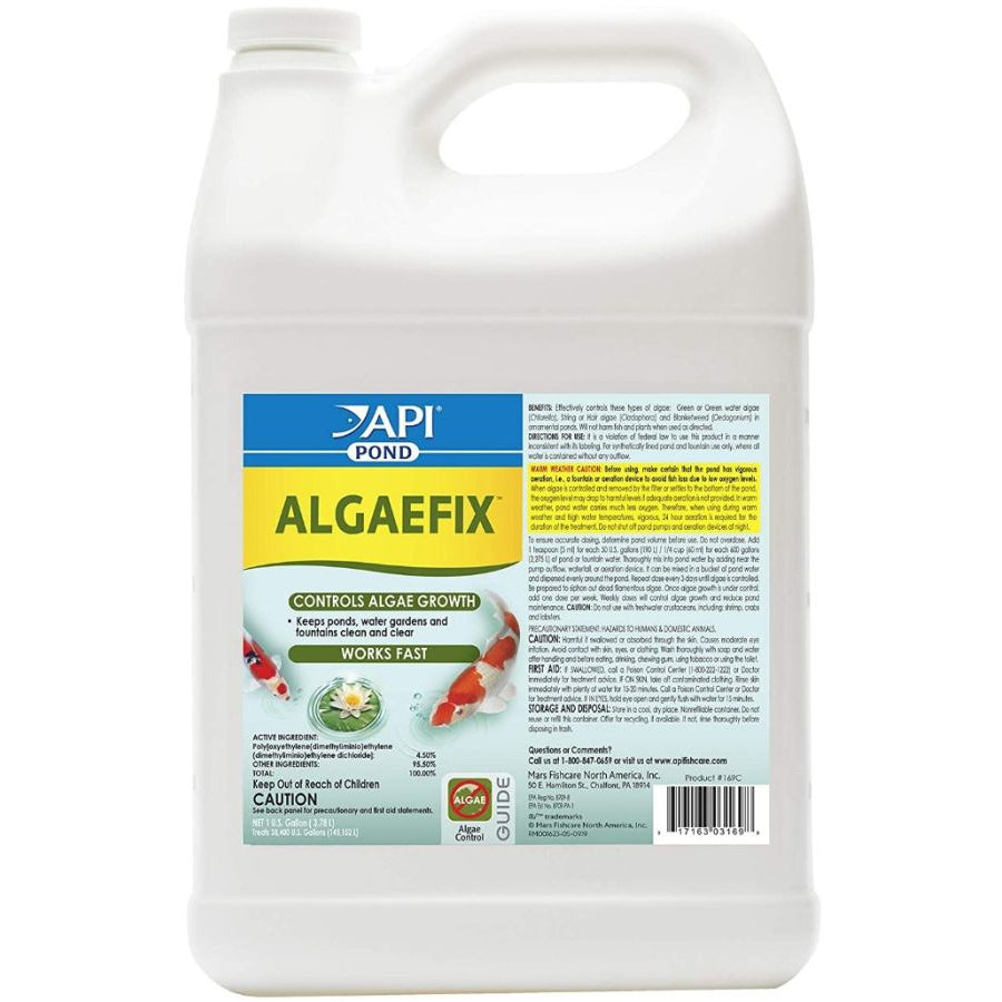 PondCare AlgaeFix Algae Control for Ponds-Fish-Pond Care-2.5 Gallon (Treats 96,000 Gallons)-