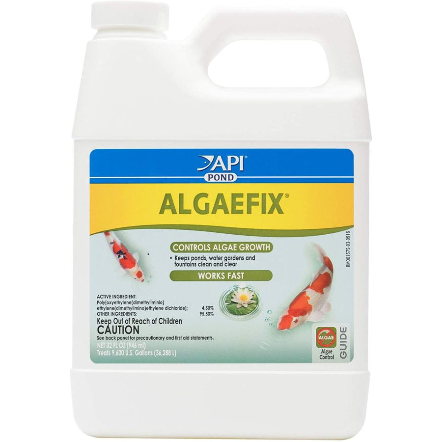 PondCare AlgaeFix Algae Control for Ponds-Fish-Pond Care-8 oz (Treats 2,400 Gallons)-