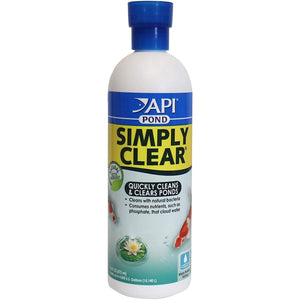PondCare Simply-Clear Pond Clarifier-Fish-Pond Care-16 oz (Treats 4,000 Gallons)-
