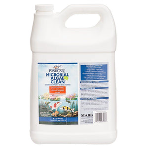PondCare Microbial Algae Clean-Fish-Pond Care-1 Gallon (Treats 38,400 Gallons)-