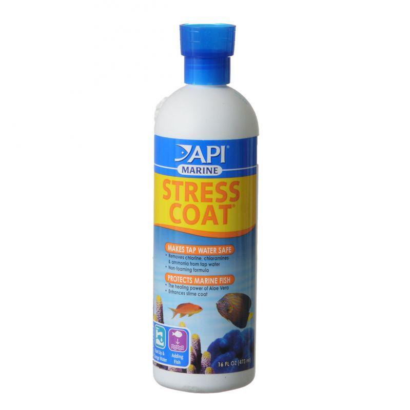 API Stress Coat Marine Fish & Tap Water Conditioner-Fish-API-16 oz (Treats 948 Gallons)-