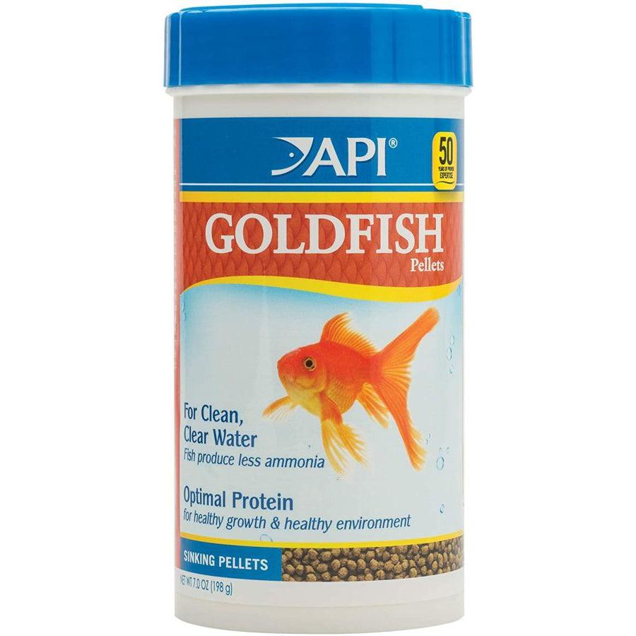 API Goldfish Premium Pellet Food-Fish-API-7 oz-